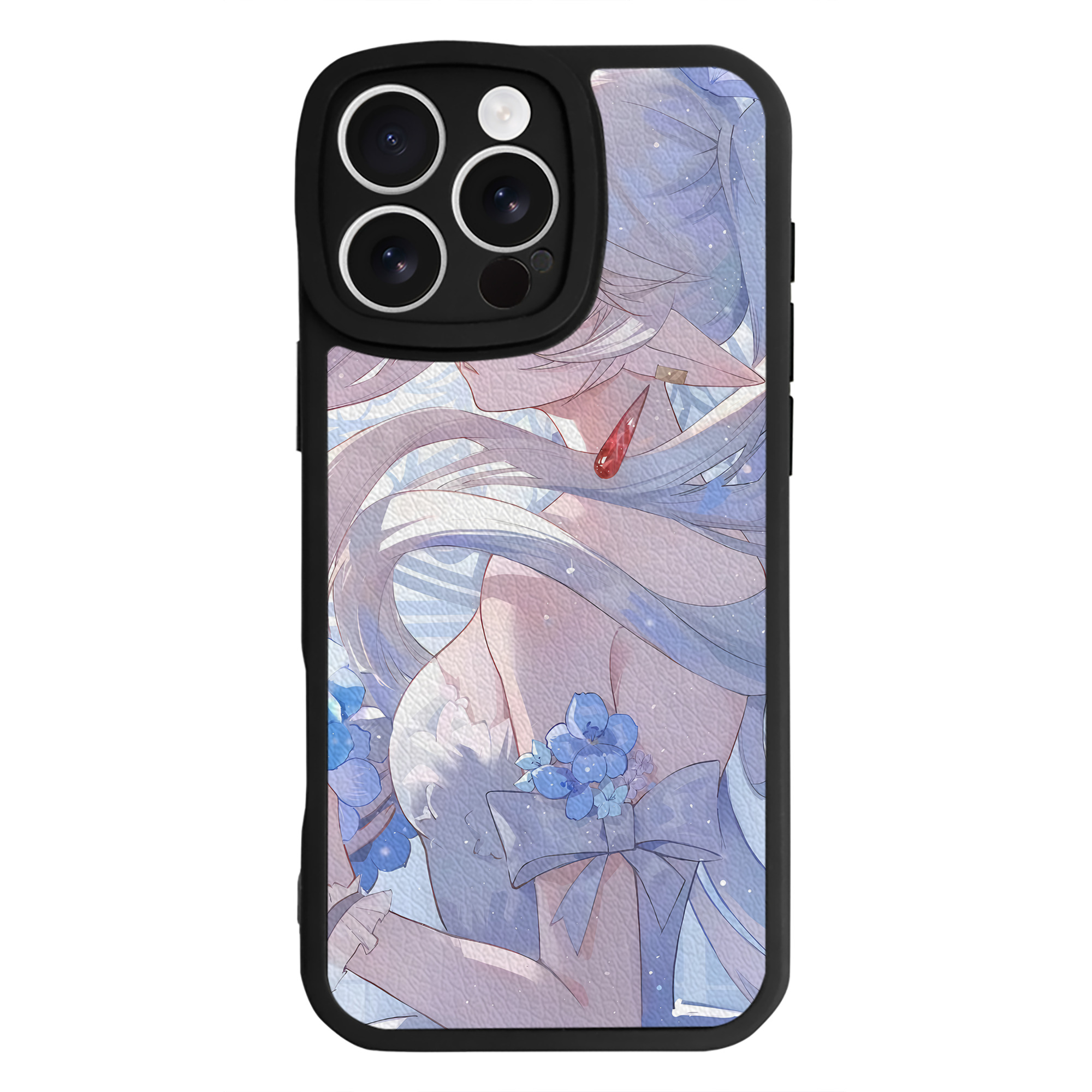 （画像用） 葬送のフリーレン Frieren 【iPhone 16シリーズ対応】シリコンスマホケース（レザー調） 材質：シリコン